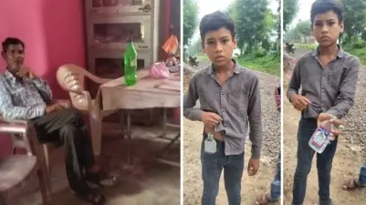 “அடச்சீ! சரக்கு வாங்கி வந்தாதான் கிளாஸ் எடுப்பாராம்…!” ஸ்கூலுக்கு குடிச்சிட்டு வந்ததும் இல்லாம…. சின்னப் பசங்களை வச்சு காரியம் சாதிச்ச வாத்தியார்….  வீடியோ ஆதாரத்தால் சிக்கிய சம்பவம்….!!