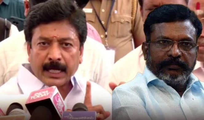ஆமாம் திருமா முதலமைச்சர்னு நான் தான் சொன்னேன்…! “நீங்க திமுக ஆட்சி அமைக்கலாம்னு சொன்னா தப்பில்ல, நான் சொன்னா மட்டும் தப்பா”…? தோல்விக்கு இபிஎஸ் தான் காரணம்… சி.வி சண்முகம் பரபரப்பு பேட்டி…!!!