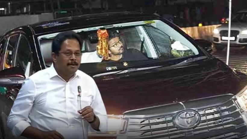 கார் கொடுக்கிறது தான் கொடுக்கிறீங்க..! “இனோவா காரா கொடுத்தால் இன்னும் நல்லா இருக்கும்”… சி.எம் விஜயிடம் நேரடியாகவே கேட்ட தவெக எம்எல்ஏ… வைரலாகும் வீடியோ…!!