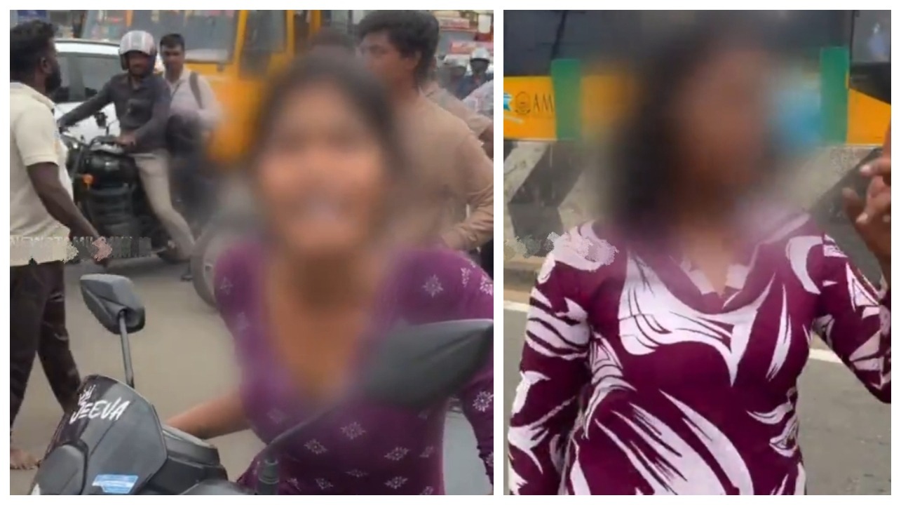 நீங்க என்னையா போலீஸ்… அவன் என்னை இடிச்சிட்டான்… 17, 18 வயதில் நடு ரோட்டில் ஃபுல் போதையில் காது கூசும் வார்த்தைகள்… நடு ரோட்டில் இளம்பெண்களின் அட்டூழியம்… அதிர்ச்சி வீடியோ…!!