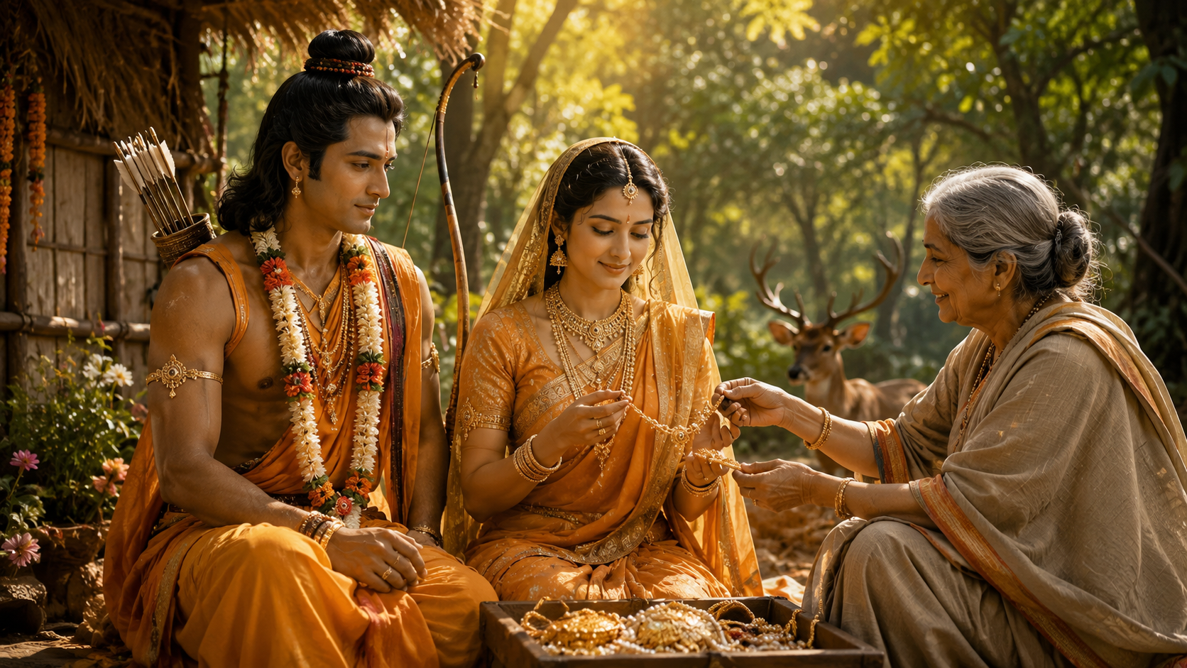 வனவாசத்திலும் சீதைக்கு அழகிய ஆபரணங்கள்…! ராமர், சீதைக்கு ஆபரணங்கள் கொடுத்தது யார்…? ராமாயணத்தில் தெரியாத சுவாரஸ்ய தகவல்…!