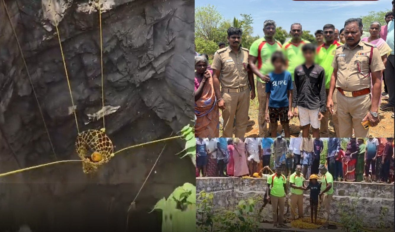“புறா பிடிக்கப் போய் இப்படி ஆகிட்டு!”.. 70 அடி கிணற்றில் விழுந்த சிறுவர்கள்… சேலத்தில் நடந்த ஷாக்கிங் சம்பவம்..!!!