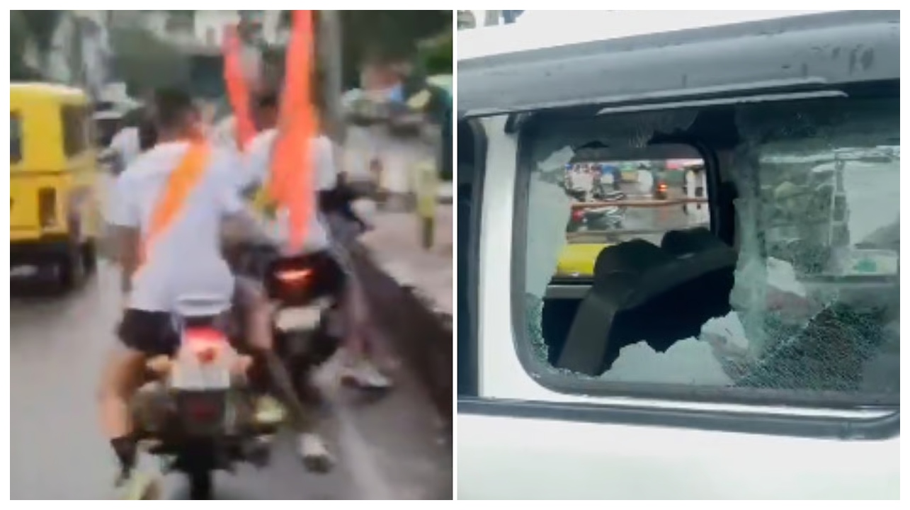 “இந்த மாதிரி ரவுடிகளை சும்மாவே விடக்கூடாதுப்பா!”.. பள்ளி வாகனத்தைக் குறிவைத்துத் தாக்குதல்… தீவிர விசாரணையில் இறங்கிய காவல் துறை…!!!
