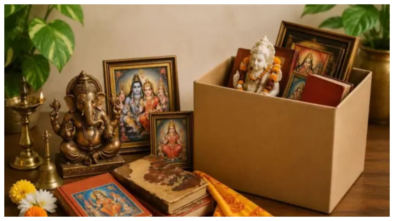 “தெருவோரத்துல சாமி படங்கள் கிழிஞ்சு கிடக்குறதைப் பார்க்கும்போது மனசு அப்படியே வலிக்கும்!”..  சாமி சிலைகளுக்கு மரியாதையோடு விடைபெற சிறப்புத் திட்டம்…!!!