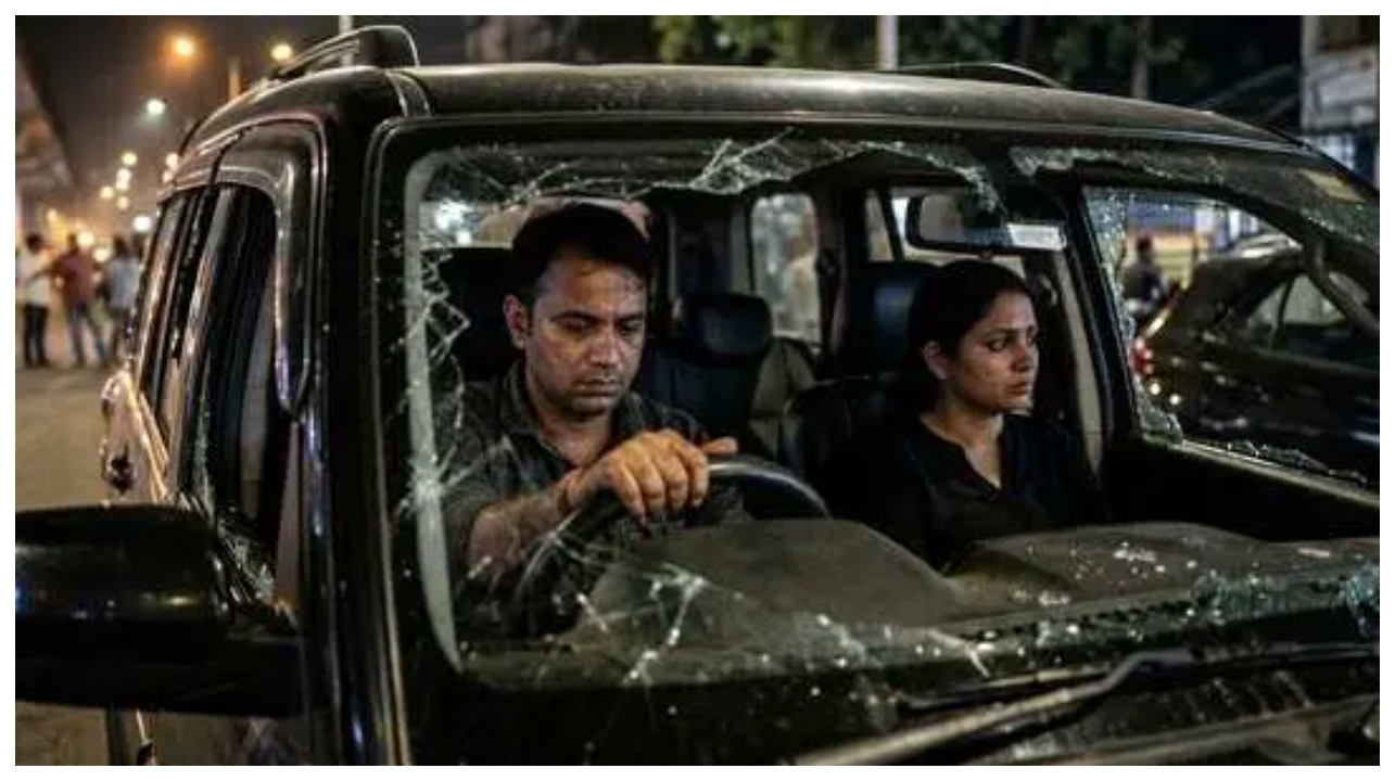 “அந்த ஒரு நொடி ஆத்திரம்!”… சாலையில் தகராறு முற்றி ஹாக்கி ஸ்டிக்குகளால் தாக்குதல்.. நடுரோட்டில் உடைந்த கண்ணாடிகள், அலறிய பொதுமக்கள்!..  அரங்கேறிய பயங்கரம்…!!!