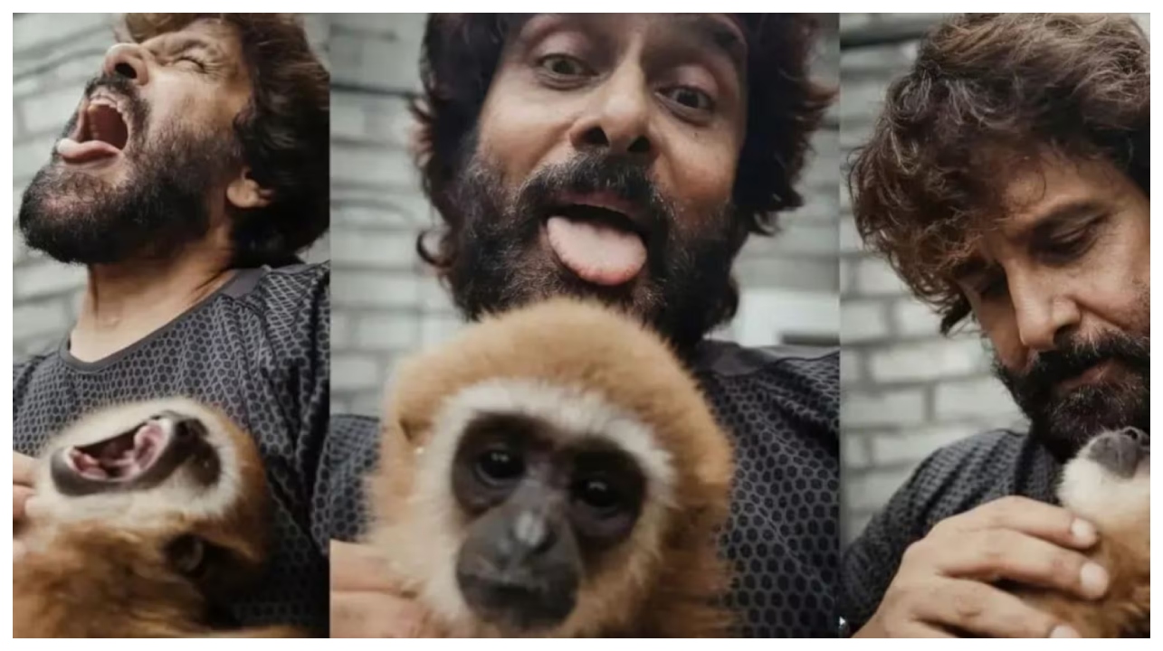 “அவர் வெறும் விருந்தினராகத்தான் சென்றார்!” – அரிய வகை குரங்கு விவகாரத்தில் நடிகர் விக்ரம் நிரபராதி என வனத்துறை அறிவிப்பு…!!!