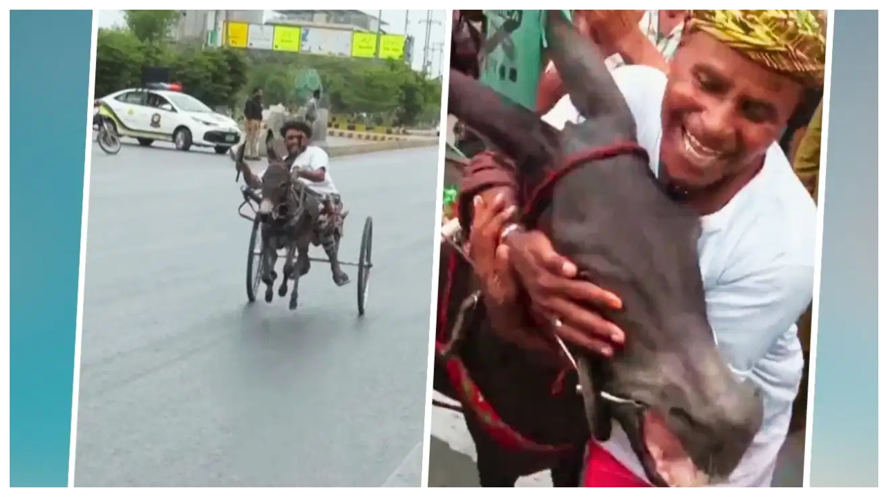 “எத்தனை நவீன விளையாட்டு வந்தாலும் எங்க ஊரு ஸ்டைலே தனி தான்!”.. ஆயிரக்கணக்கான மக்கள் நடுவே நடந்த விறுவிறுப்பான பாரம்பரிய கழுதை ரேஸ்.. வைரலாகும் வீடியோ..!!!