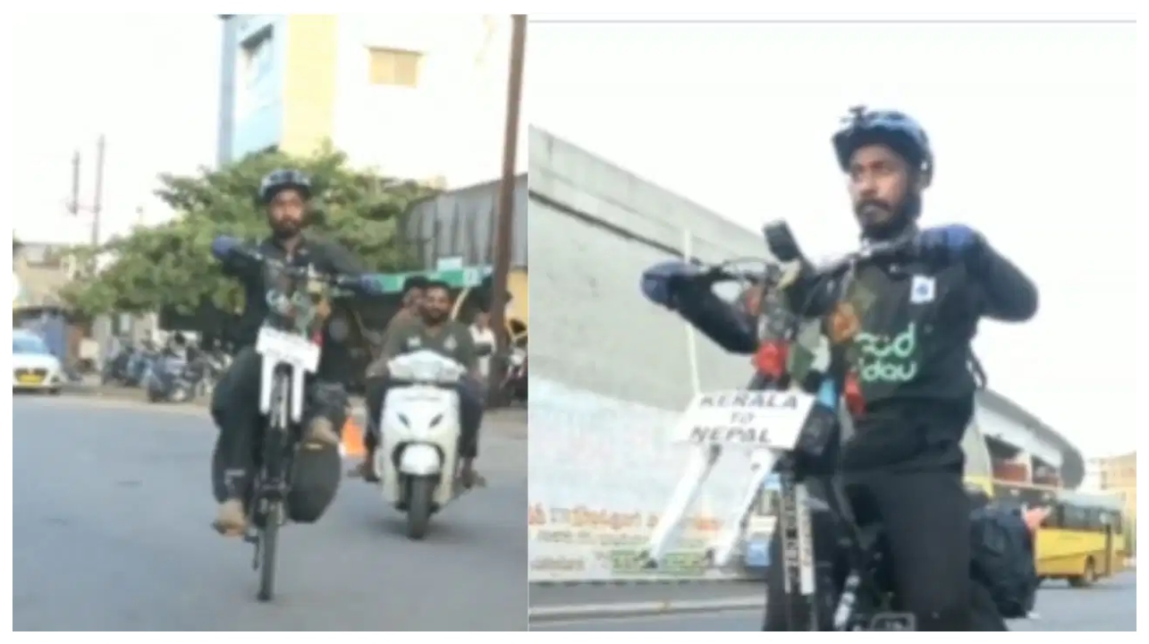 “ஒரே ஒரு சக்கரத்துல 7000 கிலோமீட்டர் போறது சாதாரண விஷயமில்லப்பா..!” போதைக்கு எதிராக வீதிக்கு வந்த  இளைஞர்.. சோஷியல் மீடியாவில் குவியும் பாராட்டுகள்..!!!