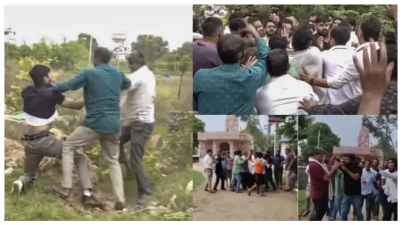 “ஸ்கூல பாக்க வந்த இடத்துல இப்படியா அடிச்சு துரத்துவீங்க?” – ஆய்வு செய்ய வந்த சிஜேபி குழு மீது ஊர்மக்கள் நடத்திய கொடூர தாக்குதல்..!!!