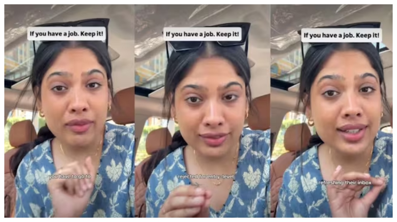 “வேலையும் செய்வேன், புலம்பிக்கிட்டே இருப்பேன்னா எப்படி?” – ஐடி ஊழியர்களின் வயிற்றெரிச்சலைக் கொட்டிய இளம்பெண்.. வைரலாகும் வீடியோ..!!!