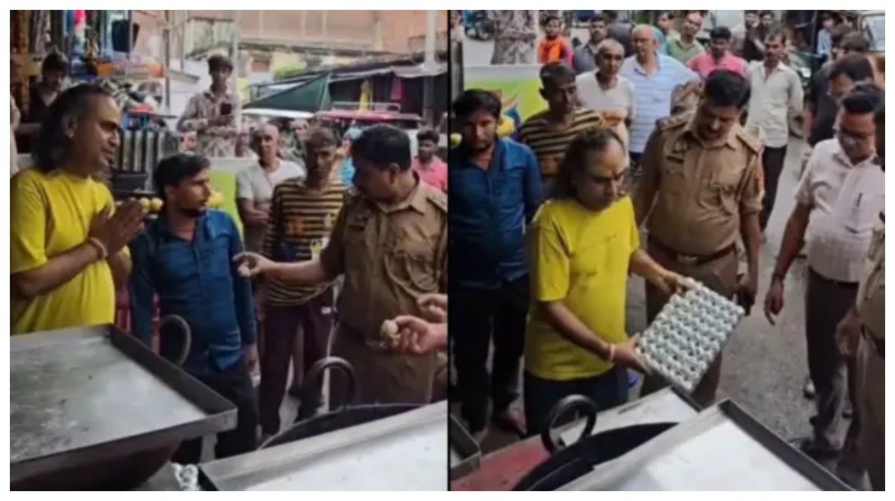 “நீயே செஞ்ச ஸ்வீட்ட நீயே சாப்பிட மாட்டியா, என்னடா கூத்து இது..?” சோதனையின் போது அதிகாரிகளிடம் வசமாகச் சிக்கிய ஸ்வீட் கடை முதலாளி..!!!