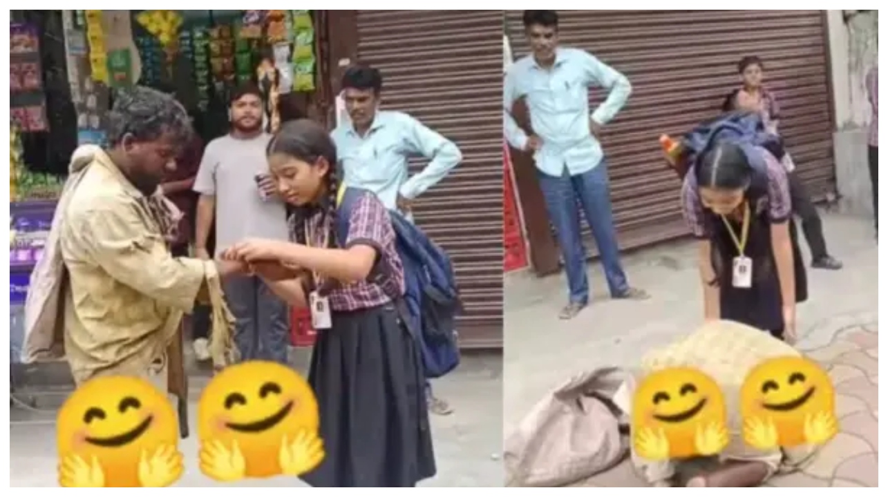“கையில காசு பணம் இல்லைன்னாலும் என் மனசார உன்னை என் தங்கச்சியா ஏத்துக்கிட்டேன்மா!” கூலித் தொழிலாளிக்கு ராக்ஷி கட்டிய சிறுமி… கண்ணீரை வரவழைக்கும் சம்பவம்..!!!