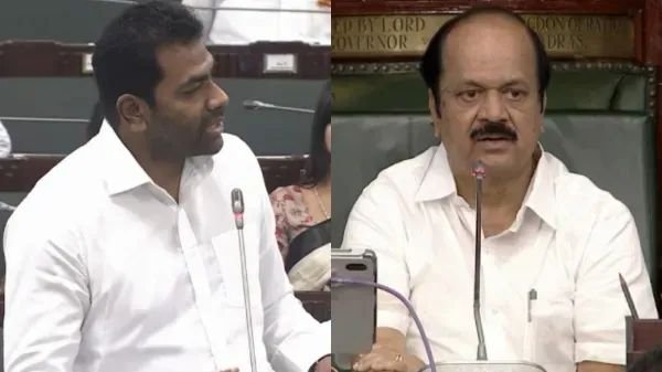 “சொந்த வீட்டிற்கு அரசு வாடகை….! வேணானு எழுதி கொடுப்பாரா….?” ஆதவ் அர்ஜுனாவிடம் நேரு கேட்டதும் சட்டமன்றத்தில் வெடித்த சிரிப்பு….!!!