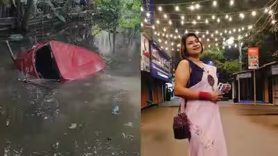 “பிரேக்குக்கு பதிலாக ஆக்சிலேட்டரா?” – புதிய காருடன் குளத்திற்குள் பாய்ந்த பெண்… கொல்கத்தாவில் நடந்த நெஞ்சை பதற வைக்கும் கோர விபத்து…!!”