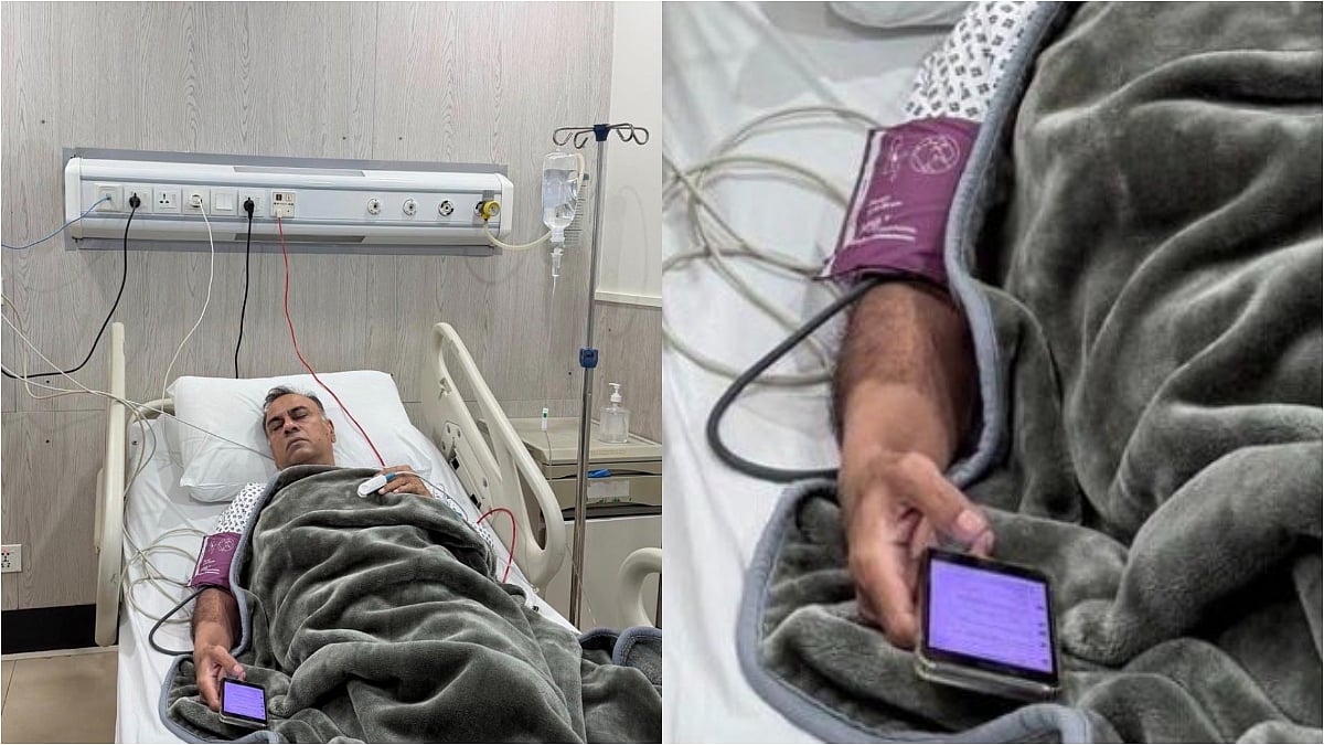 “ICU படுக்கையில் கண் மூடி படுத்திருந்த கிரிக்கெட் வீரர்?…!” கையில் இருந்த அந்த ஒரு பொருள்…. நெட்டிசன்கள் கண்டுபிடித்த அதிர்ச்சி உண்மை…. வைரல் வீடியோ….!!!
