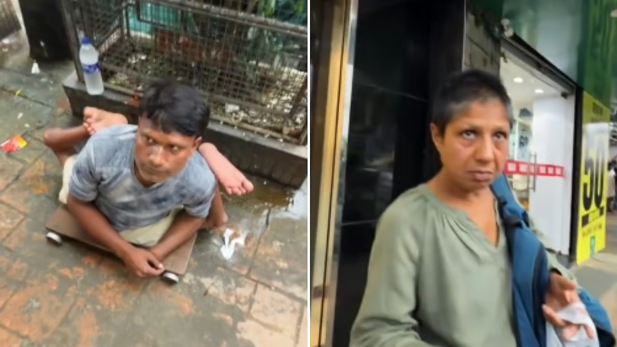 பாவம் அவருக்கு எந்திருச்சு நடக்கக்கூட முடியல..! ரூ.100 பணத்தை இரக்கப்பட்டு கொடுத்த நபர்… எனக்கும் பணம் வேணும் அவர் 2000 ரூபாய் சம்பாதிக்கிறார் என மல்லு கட்டிய பெண்… என்னம்மா இப்படி பண்றீங்களே..?