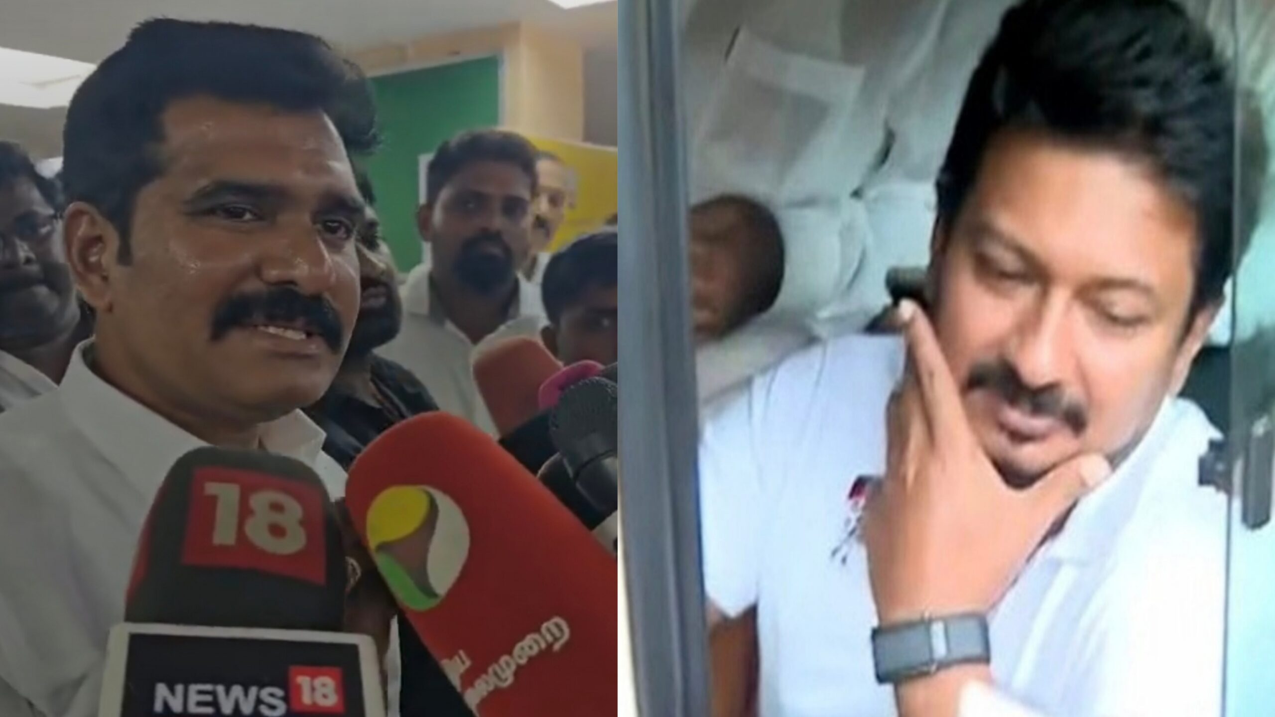 “அன்று இபிஎஸ் அமைதி…. இன்று விஜய் அதிரடி” உதயநிதி கைது விவகாரத்தில் அமைச்சர் சிடிஆர் நிர்மல்குமார் பேட்டி….!!