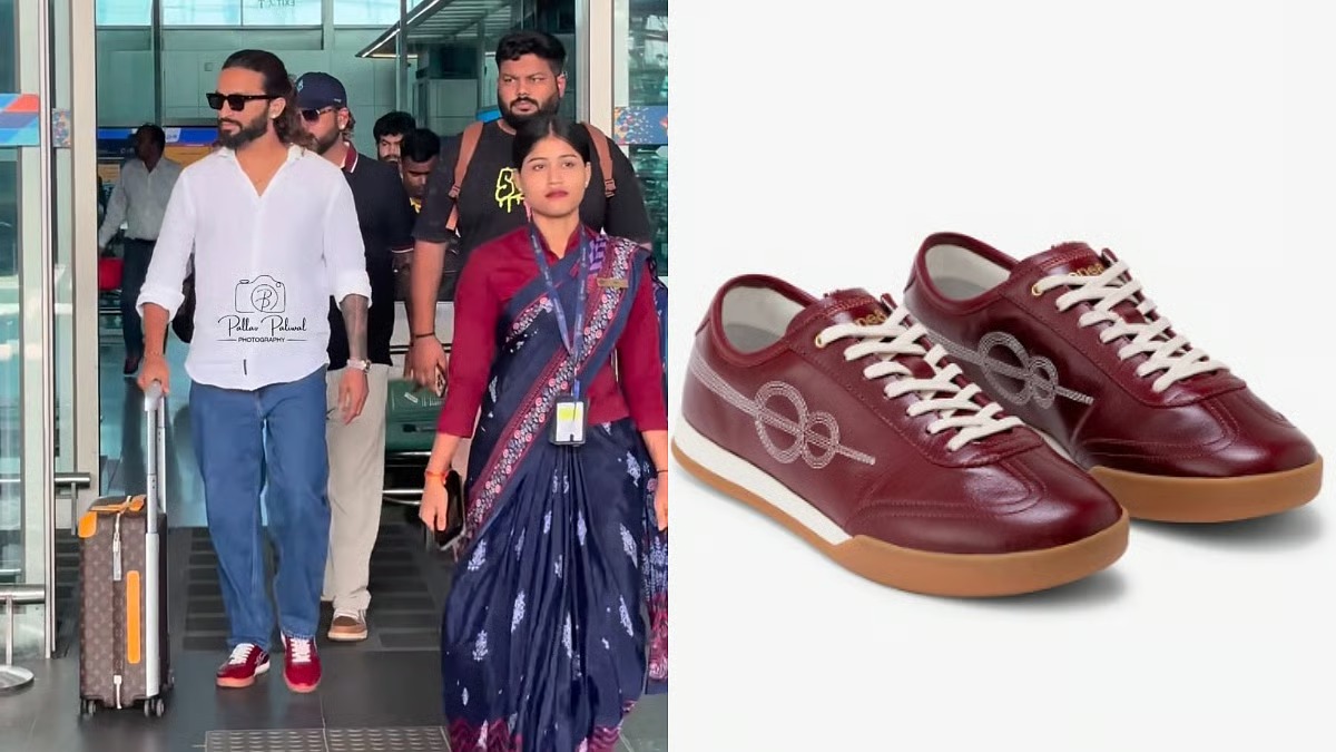 அதே பிராண்டு அதே விலை…. இது அதுதானே..? “விராட் கோலியின் ஷூவை போட்டுட்டு பெங்களூரு வந்த ஆர்சிபி கேப்டன் ரஜத் படிதார்… மேஜிக் நம்பர் 18… இணையத்தை கலக்கும் வீடியோ..!