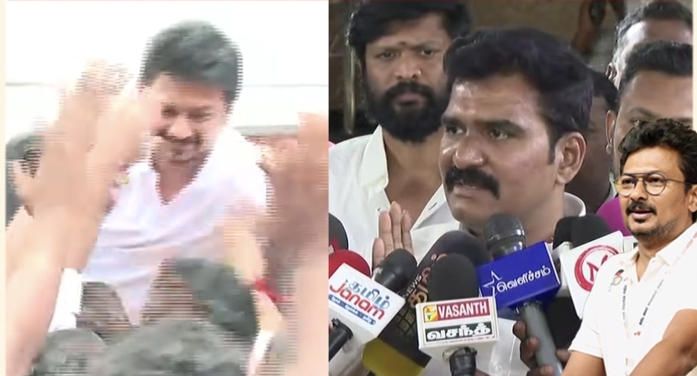 “இவ்வளவு கீழ்த்தரமா பேச உதயநிதிக்கு என்ன அவசியம்?” எல்.எல்.ஏ-வா நிற்கக்கூட தகுதியில்லை…. அமைச்சர் நிர்மல்குமார் கடும் தாக்கு….!!