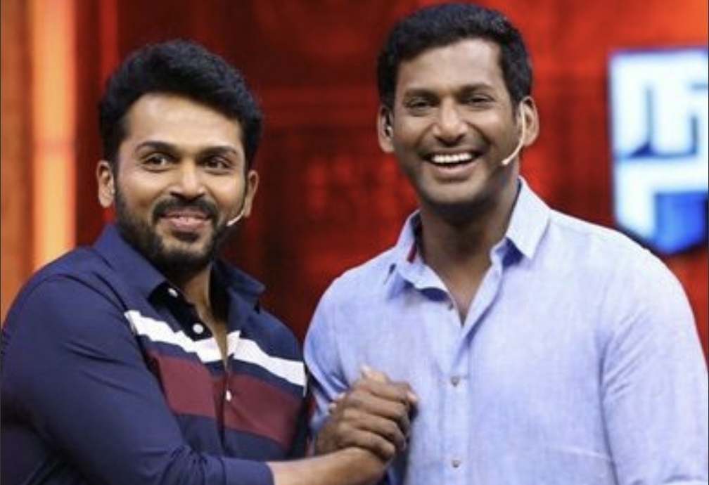 ​”மச்சி…. வாழ்த்துகள்” பல உயரத்துக்கு கொண்டு போகணும்…. ‘மகுடம்’ பட இயக்குநருக்கு நடிகர் கார்த்தி வாழ்த்து….!!