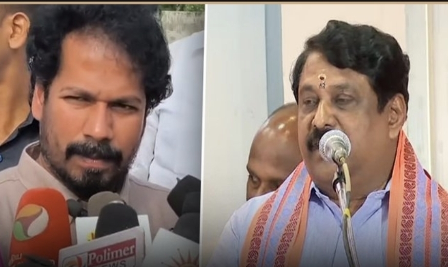 “முதல்வரிடம் மன்னிப்பு கேள் நயினார்” பகிரங்க மன்னிப்புக் கேட்கச் சொல்லி அமைச்சர் வினோத் ஆவேசம்….!!