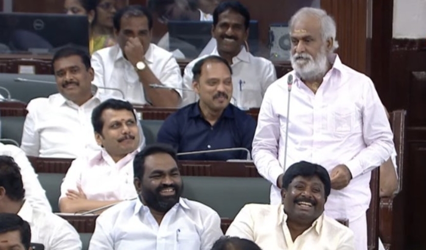 “இறைவனுக்கு வந்த சோதனையாக நினைக்கிறேன்” சட்டப்பேரவையில் அமைச்சர் பரபர பேச்சு…. விழுந்து விழுந்து சிரித்த எம்பிக்கள்….!!