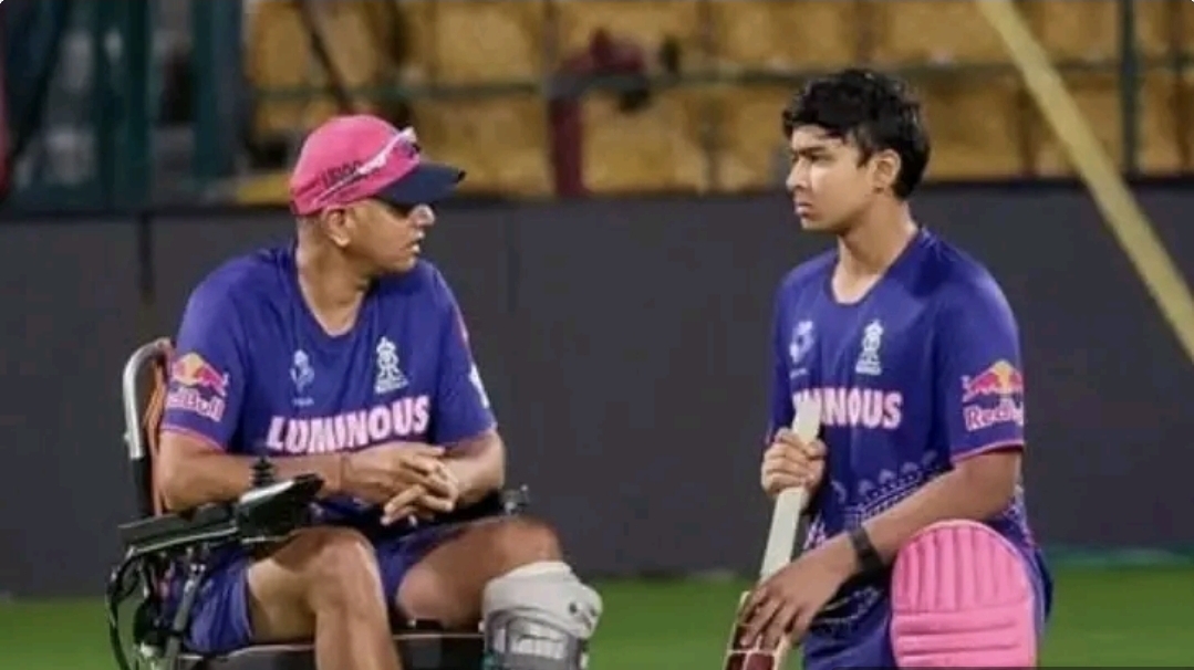 “சிவப்பு பந்து கிரிக்கெட்டிலும் கவனம் செலுத்துங்கள்” இளம் வீரர் சூரியவன்ஷிக்கு ராகுல் டிராவிட் அறிவுரை….!!