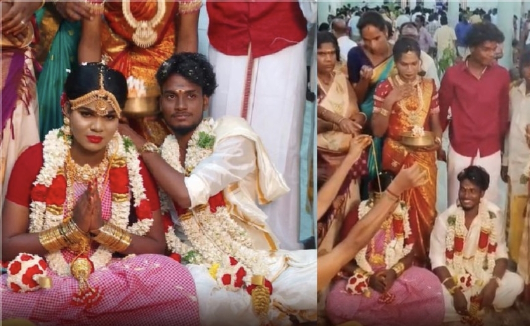 “6 ஆண்டுகால காதலுக்கு கிடைத்த மாஸ் வெற்றி!” திருநங்கையை கரம் பிடித்த கோவில் அர்ச்சகர்…. கடலூரில் நெகிழ்ச்சி சம்பவம்….!!