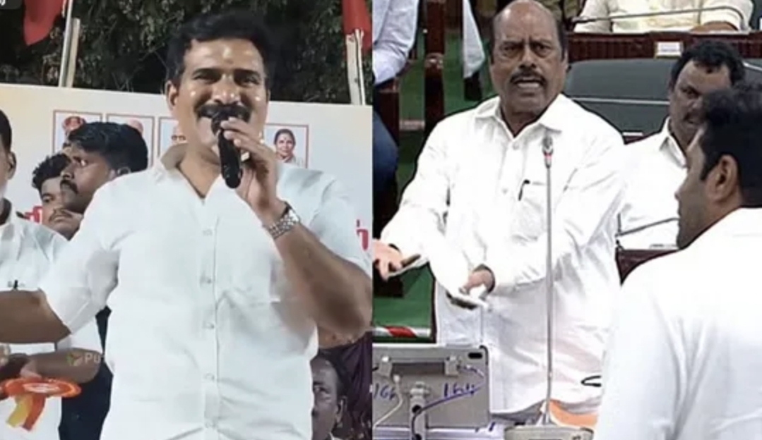 “அறிவாலயத்தை வெள்ளையடித்து வாடகைக்கு விடுங்க” MGR, ஜெயலலிதாவால் முடியாததை விஜய் செய்துவிட்டார்…. அமைச்சர் நிர்மல்குமார் மாஸ் பேச்சு….!!