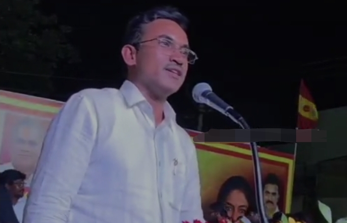 “மக்களோட வரிப்பணமும் சிவன் சொத்து தான்” அதுதான் திமுகவுக்கு குலநாசம்…. போட்டுத் தாக்கிய அமைச்சர் அருண்ராஜ்….!!