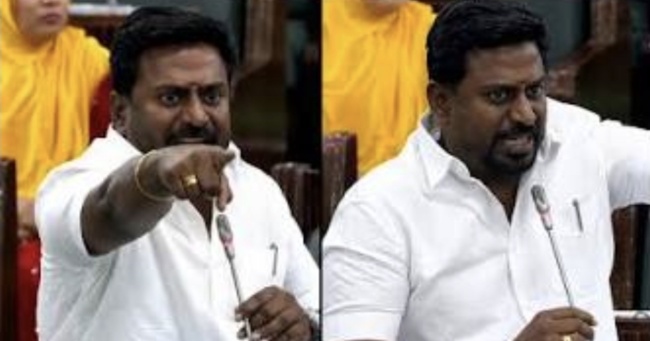 “இந்த மிரட்டலுக்கெல்லாம் பயப்படுற கட்சி தவெக இல்ல” அதிரவைத்த அமைச்சர் ராஜ்மோகன் பேச்சு…. சட்டசபையில் உச்சக்கட்ட பரபரப்பு….!!