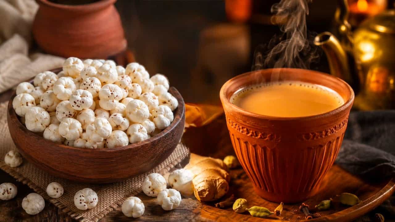 “எண்ணெயில் பொரித்த நொறுக்குத்தீனி வேண்டவே வேண்டாம்….! டீ கூட சாப்பிட இத விட பெஸ்ட் ஸ்நாக்ஸ் வேற இல்ல… இதோ ஆரோக்கியமான மக்கானா ரெசிபி…!”