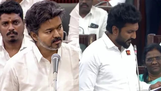 அடடே..! “முதலமைச்சர் விஜயின் சேவையை பாராட்டி வரிவிதித்தால் இந்தியாவின் மொத்த கடனையும் அடைக்கலாம்”… அமைச்சர் சரத்குமார் பலே ஐடியா…!!