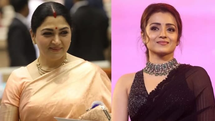 திரிஷா ரொம்ப ஸ்வீட்.. 4 நாட்களாக என் வீட்டில் தான் தங்கி இருந்தார்… நடிக்க வரதுக்கு முன்னாடியே எனக்கு அவரை தெரியும்… நடிகை குஷ்பூ ஓபன் டாக்…!!