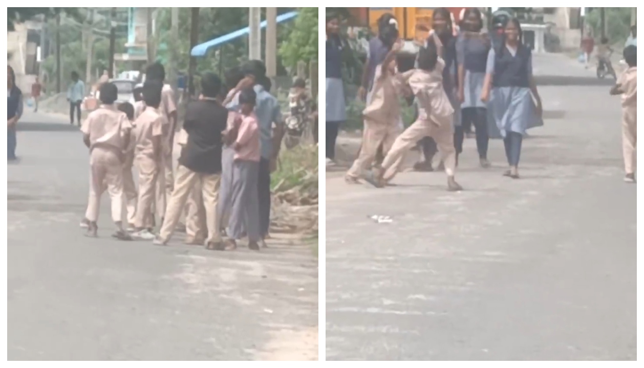 மரக்காணம் அரசுப் பள்ளியில் சுதந்திர தின விழாவைச் சீர்குலைக்க முயன்ற மாணவர்கள்… நடுரோட்டில் பெரிய மேளங்களை அடித்து ரகளையால் பரபரப்பு…!!”