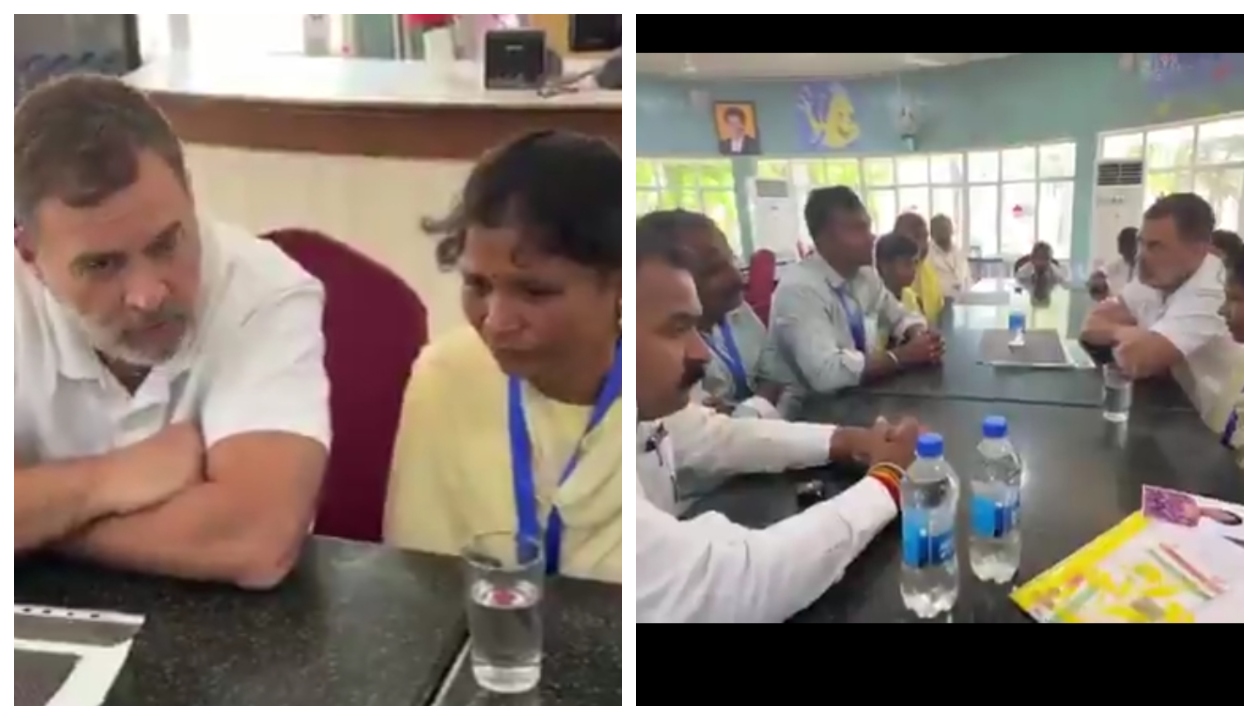 நீட் சோகம்: “தவறான தேர்வு முறைக்கு எளிய மாணவர்களின் உயிர்களா பலி?” பாதிக்கப்பட்ட மாணவர்களின் குடும்பத்தினரை நேரில் சந்தித்து ஆறுதல் கூறினார் ராகுல் காந்தி..!!”