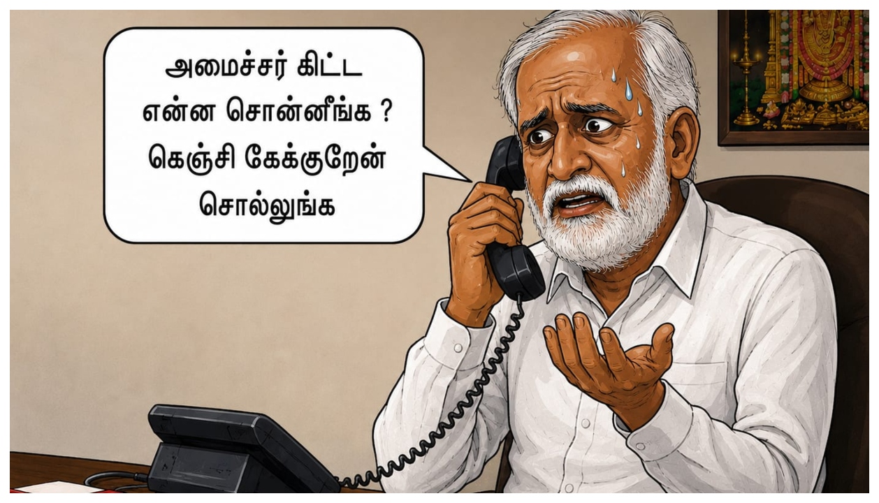 “உண்மை வெளிவந்துவிடுமோ என்ற பதற்றம்… தூக்கத்தைக் கெடுக்கும் எச்சரிக்கை மணி…” இப்போது சுழன்று அடிக்கும் சூரசம்ஹாரம்… கலக்கத்தில் சில முக்கியப் புள்ளி…!!”