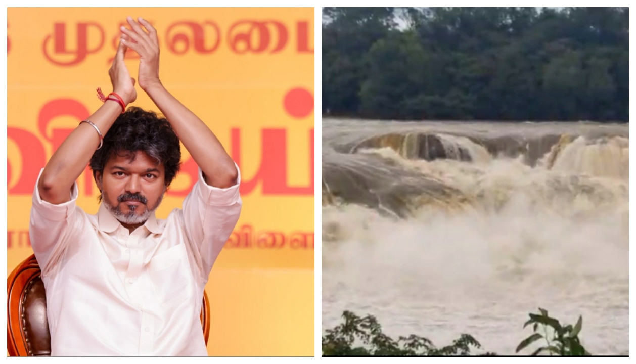 “அரசியல் தலைவர்களால் முடியாததைச் செய்த இயற்கை!” தமிழகத்தை நோக்கிப் பாயும் காவிரி நீர்.. முதல்வர் விஜய்க்கு திடீரெனக் கிடைத்த டபுள் ஜாக்பாட்…!!”