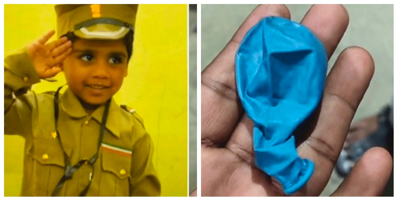 “அடக்கடவுளே! விளையாடக் கொடுத்த பலூனால் வந்த வினை….!” பெற்றோர் கண்முன்னே மயங்கி விழுந்த 6 வயது சிறுவன்…. திருப்பத்தூரில் நடந்த சோகம்….!!!