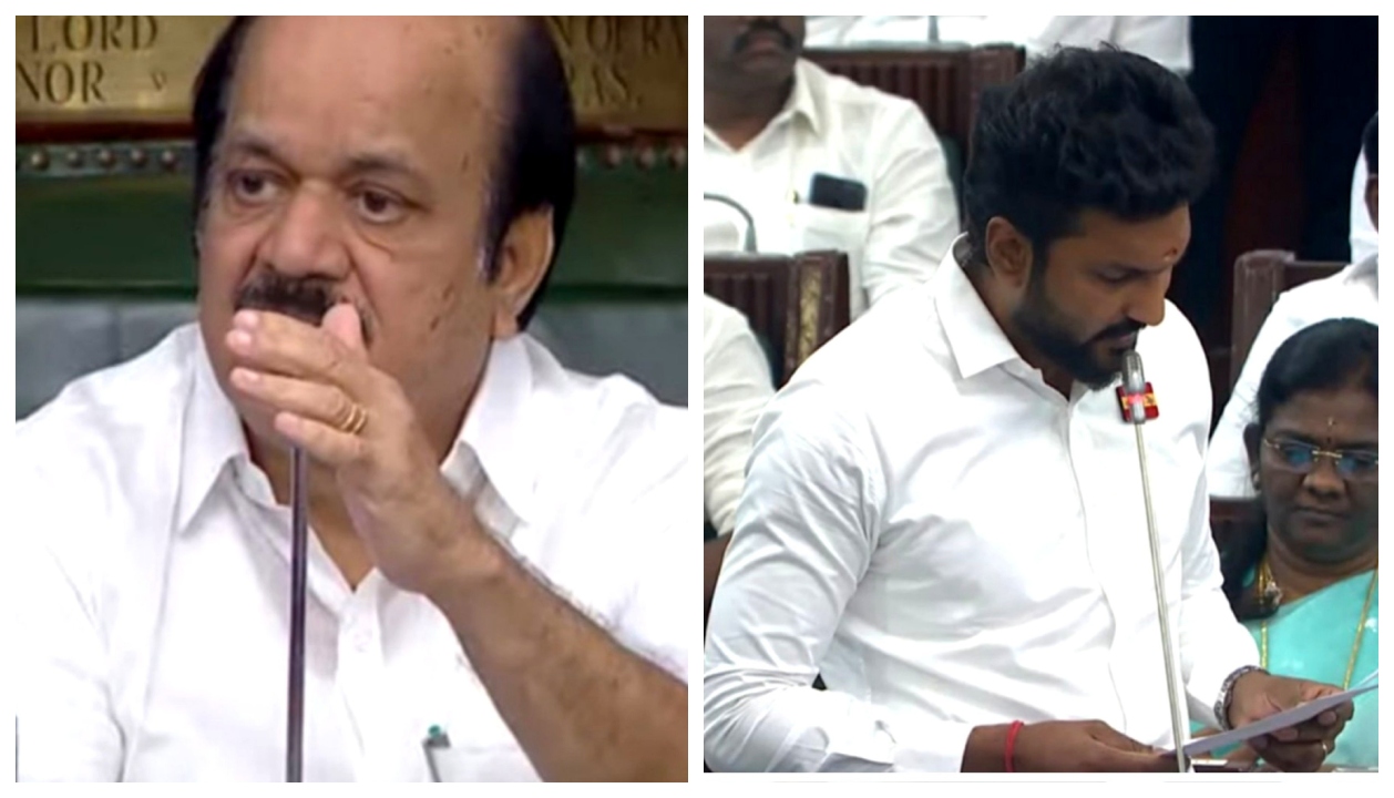 “இது தேவையில்லாத வேலை!” “சபாநாயகரையே மதிக்காத அமைச்சர்!” சட்டமன்றத்தில் அரங்கேறிய அதிர்ச்சித் தருணம்… கொதிக்கும் அரசியல் களமும், பின்னணியும்…!!”