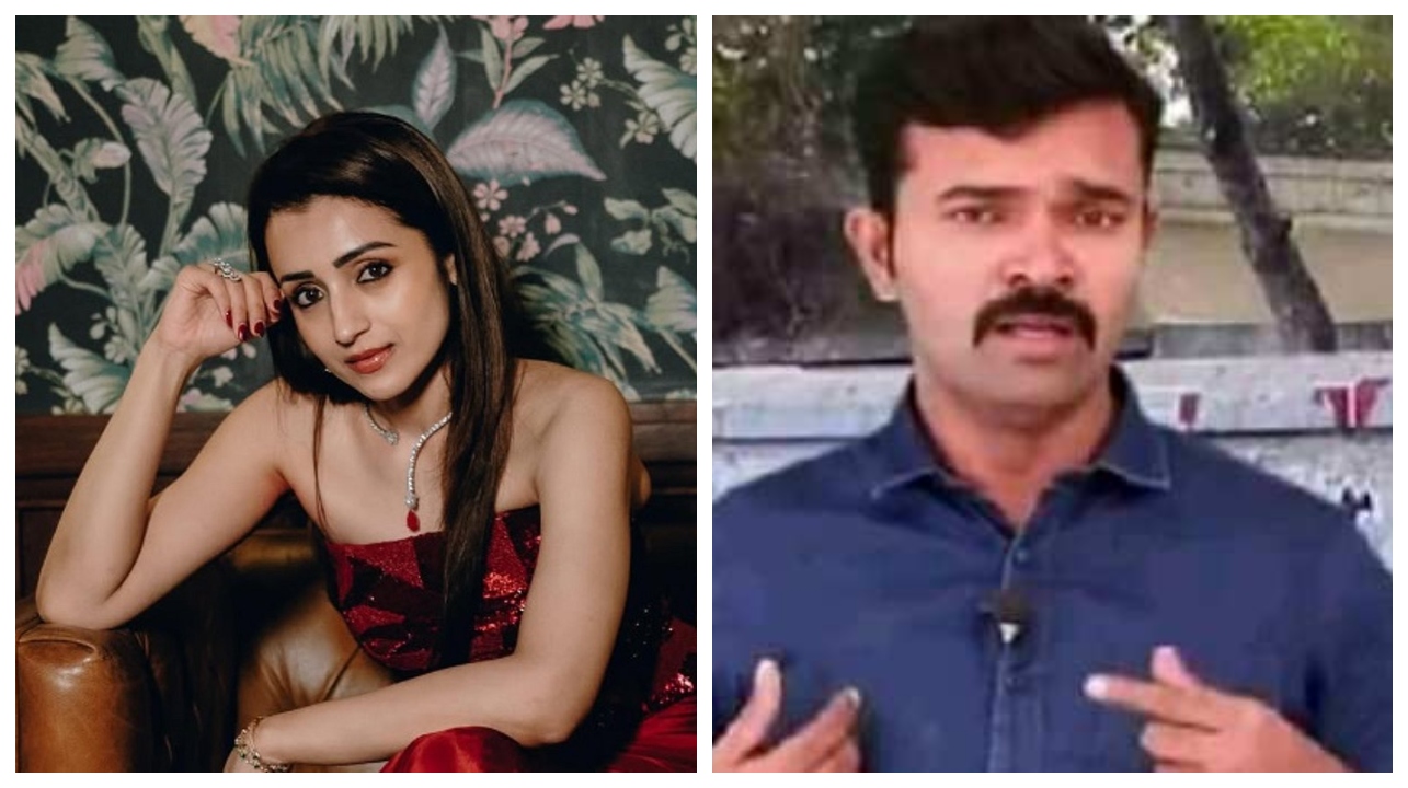 போற்றுதலுக்குரிய, வழக்கத்திற்குரிய, மரியாதைக்குரிய செல்வி அம்மையார் திரிஷா புகாரே கொடுக்கல..! அப்புறம் ஏன் அவசரமா அரெஸ்ட் பண்ணிங்க… வச்சு செஞ்ச சாட்டை துரைமுருகன்.. பரபரப்பு வீடியோ..!