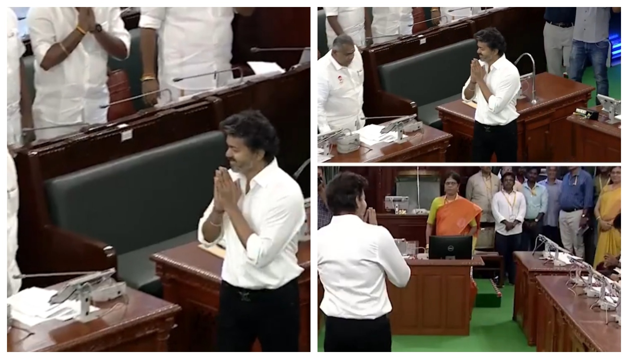“எழுந்து நிற்கக்கூட மறுத்த உதயநிதி!” – சட்டப்பேரவையில் முதல்வர் விஜய்க்கு இழைக்கப்பட்ட அவமரியாதை.. இணையத்தை அதிரவிடும் அரசியல் விவாதம்…!!”