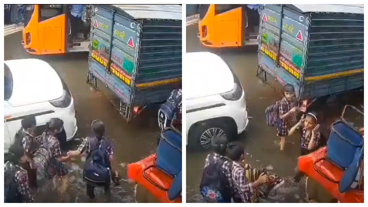 “அம்மா என்னை காப்பாத்தும்மா…. கழிவுநீரில் மூழ்கிய பிஞ்சு குரல்‌..‌..!” பள்ளி சீருடை நனைய கதறிய குழந்தைகள்…. அலறியடித்து ஓடிவந்த மக்கள்…. நெஞ்சை பிழியும் வீடியோ….!!