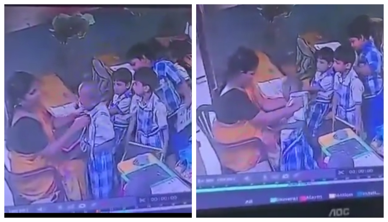 “ஹோம்வொர்க் பண்ணலையா?” – ஆசியரியர் அடித்த பயத்தில் மாரடைப்பால் பரிதாபமாக உயிரிழந்த 6 வயது எல்கேஜி சிறுவன்… சிசிடிவியில் அம்பலமான உண்மைகள்…!!”