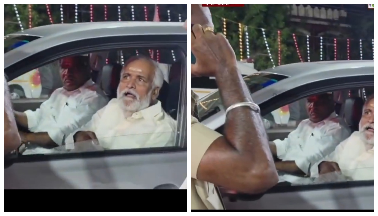“அதிகாரத் திமிர் அடங்கிய தருணம்!” திருத்தணி முருகன் கோயிலில் சாமி தரிசனம் செய்ய முடியாமல் தவித்த சேகர்பாபு.. தடுத்து நிறுத்திய போலீஸ்.. வைரலாகும் ஷாக்கிங் வீடியோ..!!”