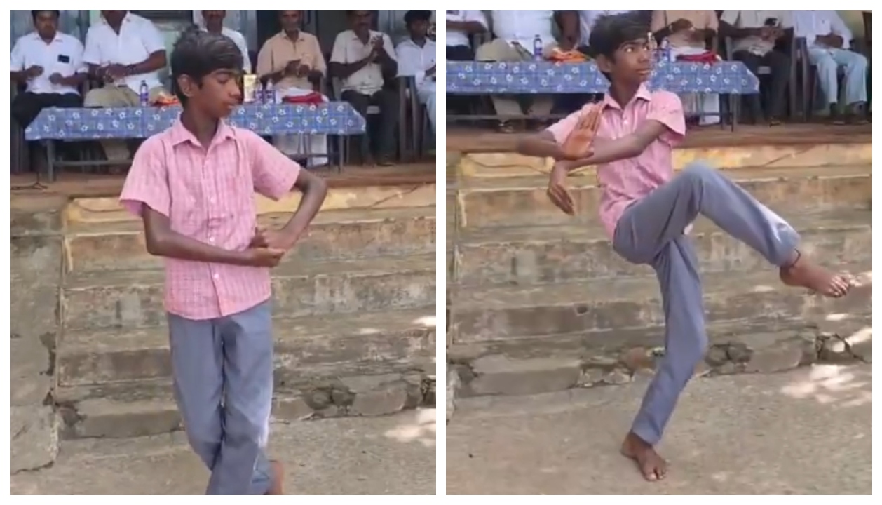 “யாரும் நம்ப மாட்டாங்க!” “பயிற்சியே இல்லாமலா?!” – அரசுப் பள்ளி மாணவன் செய்த திகைப்பூட்டும் பரதநாட்டிய சாதனை… ஒட்டுமொத்த ஊரையும் வியக்க வைத்த மதியழகன்…!!”