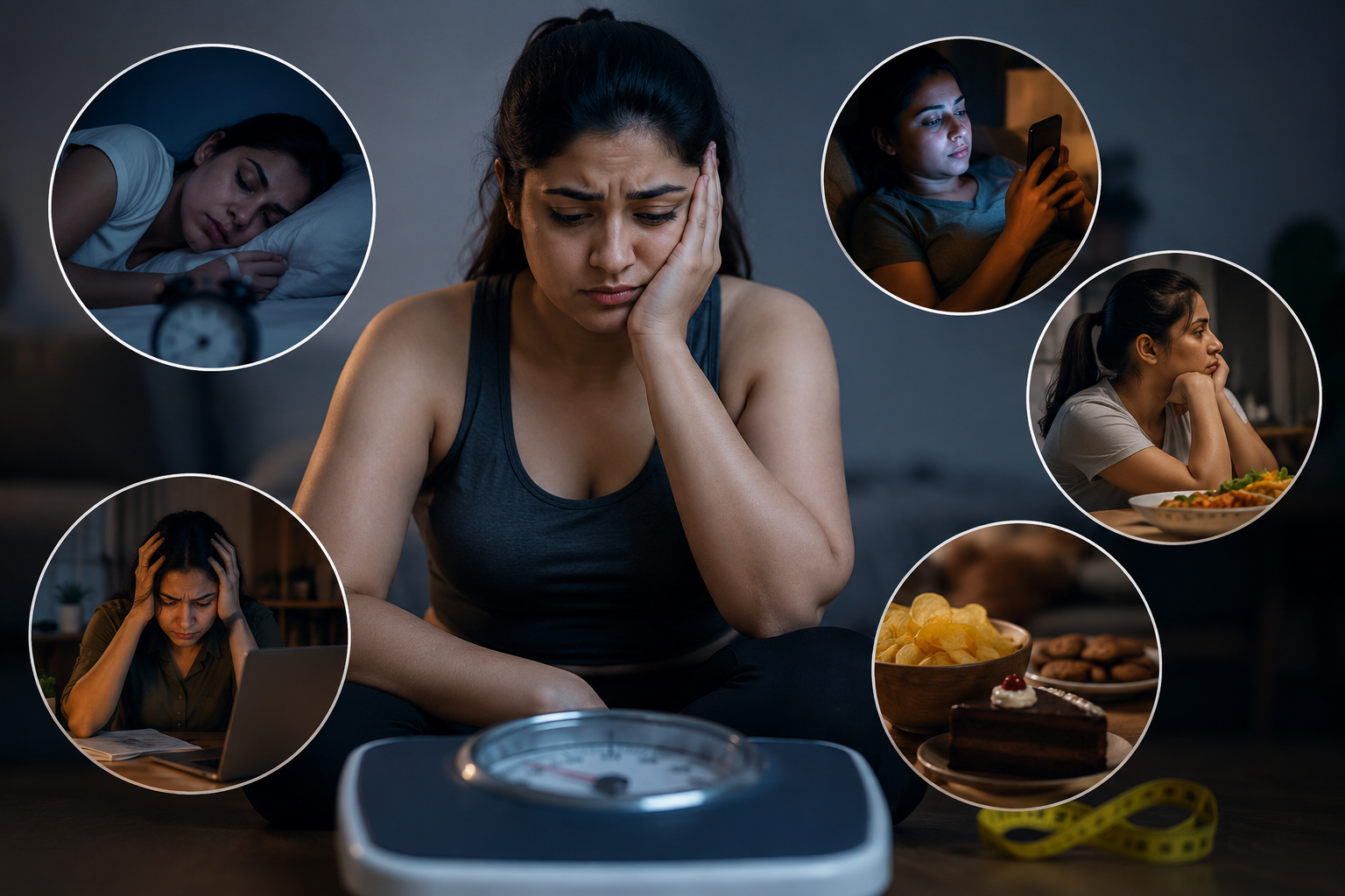 உணவு மட்டும் உடல் எடையை அதிகரிக்காது… நாம் தினமும் செய்யும் இந்த 5 விஷயங்களும் காரணமாக இருக்கலாம்…! இன்றே இந்த பழக்கங்களை கவனியுங்கள்…!