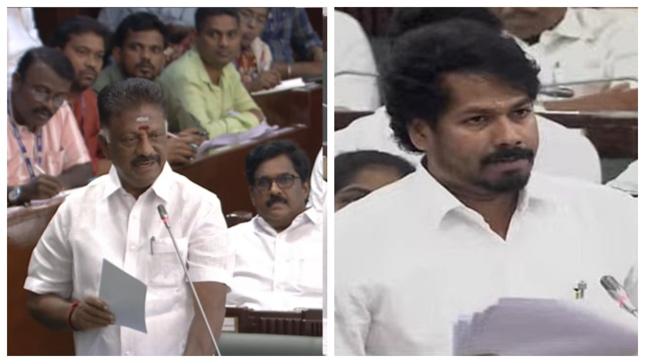 சூரியனுக்கு வேர்த்ததா..? “எத்தனையோ பேர் முயன்றும் இன்னும் தொட கூட முடியல”… அமைச்சர் வினோத் பேச்சுக்கு ஓபிஎஸ் காரசார பதிலடி… அனல் பறந்த சட்டசபை..!!