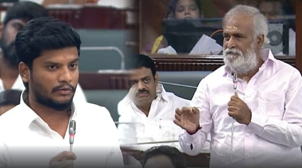 அமைச்சர் ரமேஷ் Vs சேகர்பாபு..! “வேவு பார்ப்பது யார் வேலை”… திமுக மக்கும் குப்பை… தவெக மட்காத குப்பை… தமிழக அரசியல் களத்தை பற்ற வைத்த வார்த்தை போர்..!!