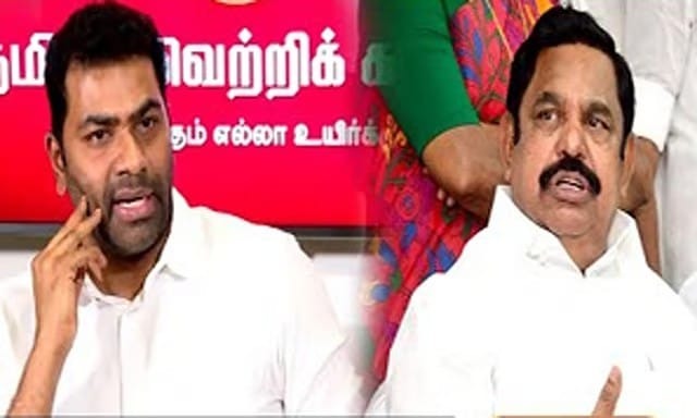 இபிஎஸ் Vs ஆதவ் அர்ஜுனா..! நான் சொல்றத கேட்டு யாரும் கோபப்படாதீங்க… அந்த ஒரு வார்த்தையை சொன்னதும் டென்ஷனான அமைச்சர்… அதிமுக கடும் அமளி… சட்டசபையில் அனல் பறந்த பேச்சு..!